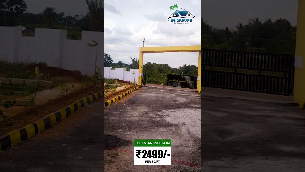 Own Your Dream Plot with SG Groups | Starting at ₹2499/sqft