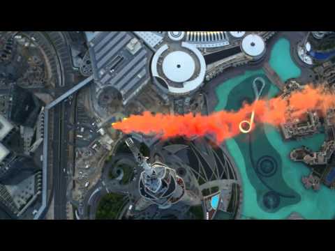 Burj Khalifa Pinnacle BASE Jump Dubai • 1080P