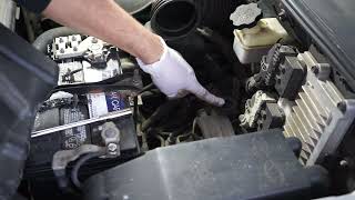 Transmission output speed sensor replacement OSS in Hyundai – car slow down ABS and ESC sign - P0722