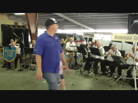 Kovandas Czech Band Performing In Hallettsville Texas