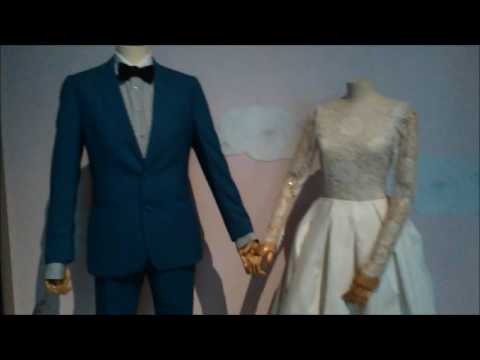 Recém-casados ​​- Museu do traje e do dentelle; Bruxelas