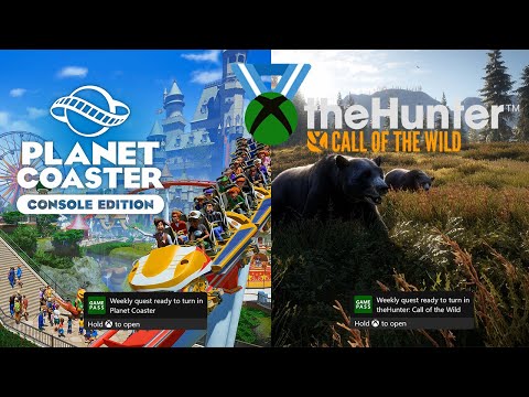 The Hunter Call of the Wild & Planet Coaster - Gamepass Quest - February Week 1