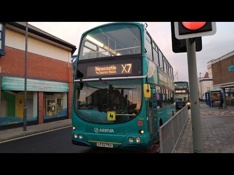 Duplicate journey: Route X7S: 7490/LF02 PKU-Arriva Northumbria-Volvo B7TL/Wright Eclipse Gemini
