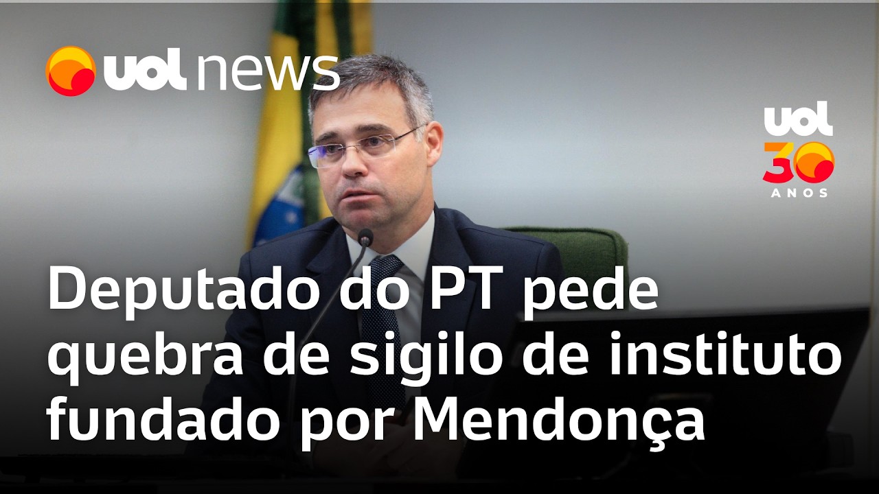 Deputado do PT pede quebra de sigilo de instituto fundado pelo ministro do STF André Mendonça