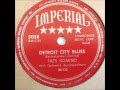 Fats Domino - Detroit City Blues - December 10, 1949
