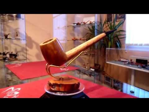 Pipa in olivastro canadian freehand - www.paronellipipe.it