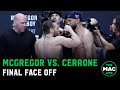 Conor McGregor vs. Donald Cerrone Final Face Off | UFC 246 Ceremonial Weigh-ins
