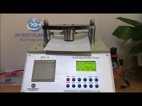 Bendtsen, Gurley Paper Air Permeability Tester