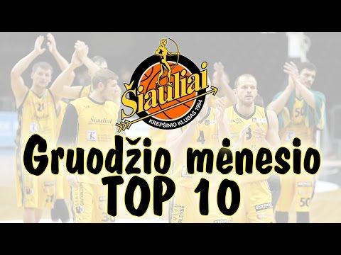 BC "Šiauliai" Top-10 (2015 m. gruodis)