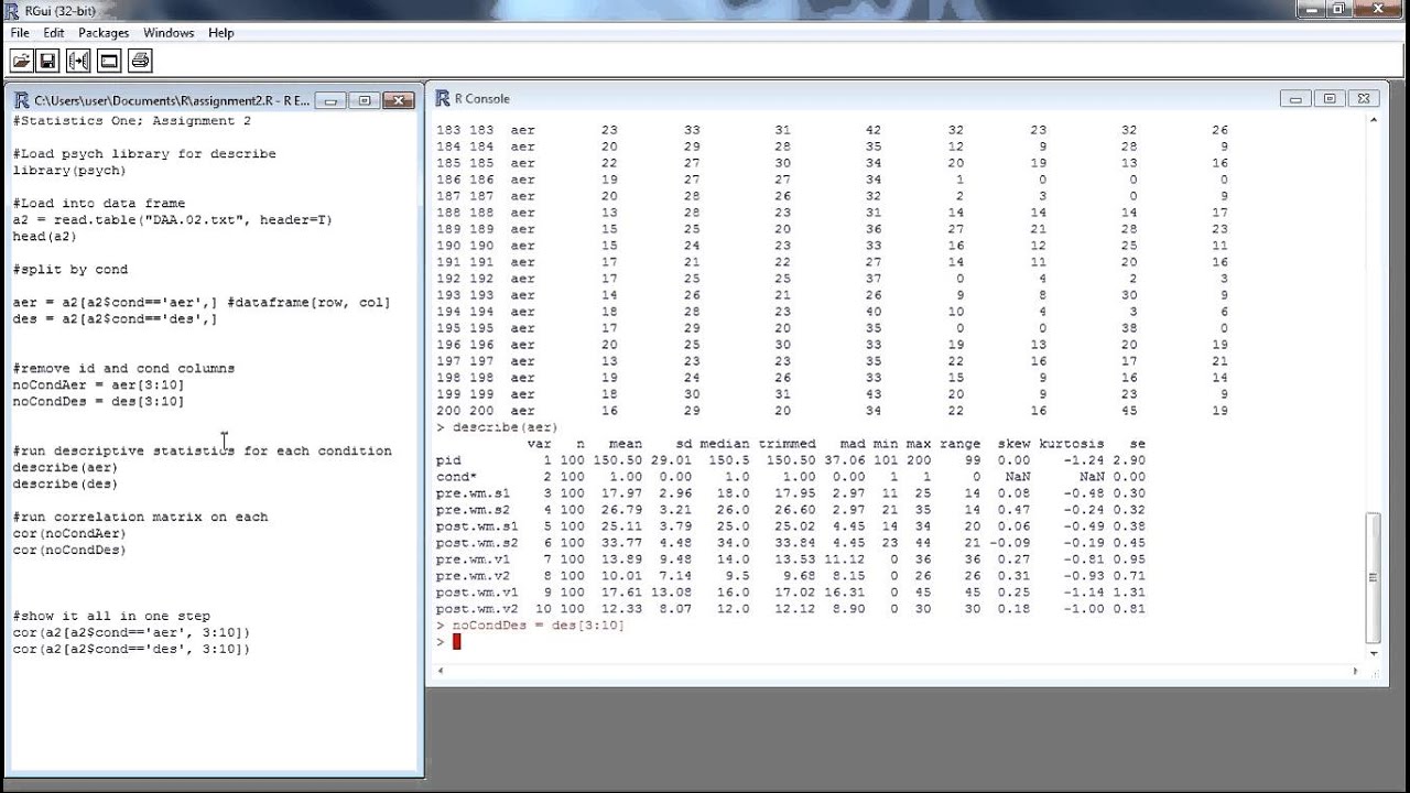 R Tips for Assignment 2