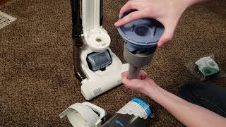Black+Decker AirSwivel Maintenance Guide - Changing belt, Cleaning Filter, & Clearing a Clog