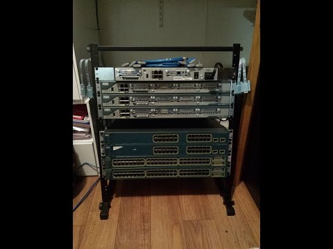 CCNA / CCNP Lab rack