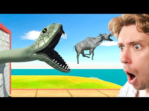 Reacting To BLACK MAMBA vs Animals (ARBS)