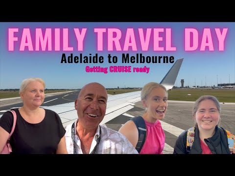 Thumbnail for Travel Day with QANTAS | Adelaide to Melbourne | Queen Elizabeth Cruise Ship, we are coming for you!