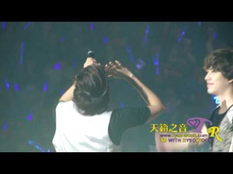 [TR天籁之音] 100123 Super Show II  Beijing Miracle - Ryeowook focus