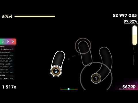 Koba | ryu5150 - Louder than steel [Stainless Heart] 99.72% {#2 693pp FC} - osu!