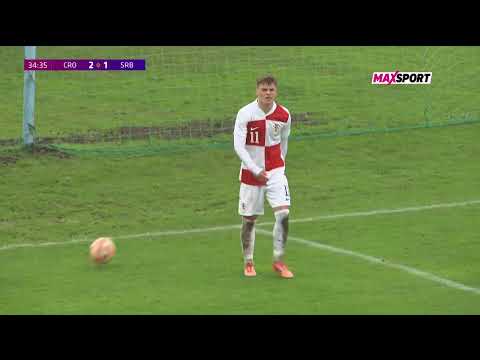 HRVATSKA U19 vs SRBIJA U19 4:1 (Kvalifikacije za U19 Europsko prvenstvo)