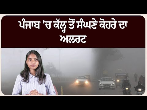 ਪੰਜਾਬ 'ਚ ਕੱਲ੍ਹ ਤੋਂ ਸੰਘਣੇ ਕੋਹਰੇ ਦਾ ਅਲਰਟ, 3.0 ਡਿਗਰੀ ਨਾਲ ਆਹ ਸ਼ਹਿਰ ਰਿਹਾ ਸਭ ਤੋਂ ਠੰਡਾ !