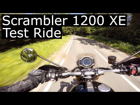 Test Ride on a Triumph Scrambler 1200 XE