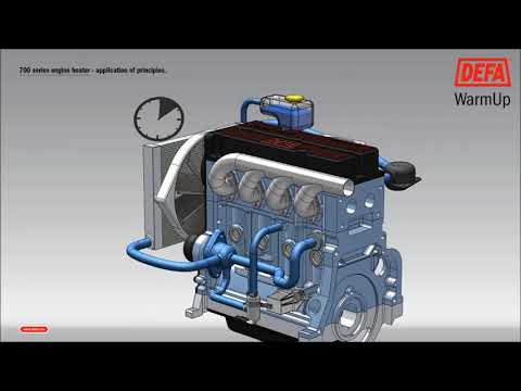 Jak zamontować elektryczną grzałkę silnika Defa Seria 700