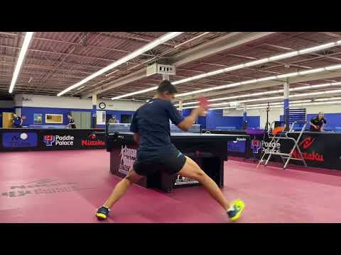 NEWEST Member of the Samson Dubina Table Tennis Academy - Gabriel Perez