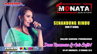 Download lagu SENANDUNG RINDU (KARAOKE)_ ERNI DIAH NITA Ft  SODIQ || NEW MONATA mp3