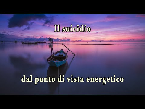 Il suicidio dal punto di vista energetico e spirituale