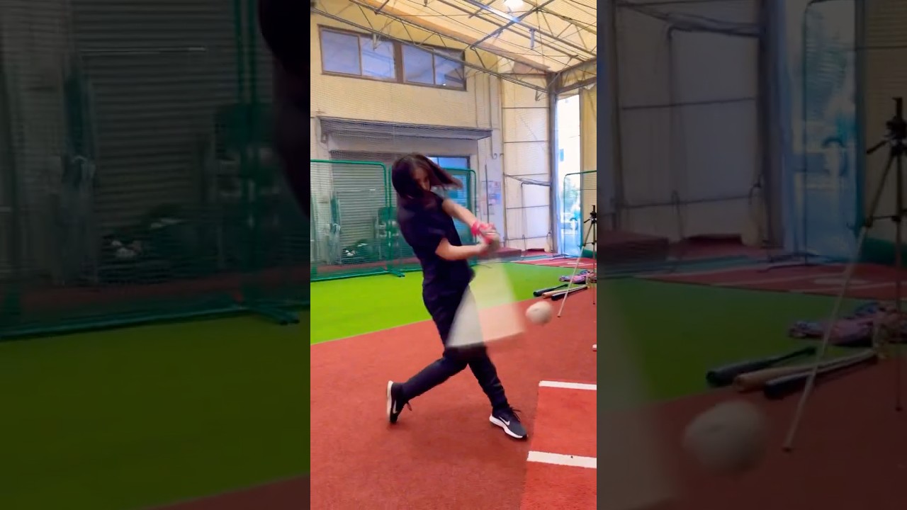 めいちゅんさんのスイングが大谷越え