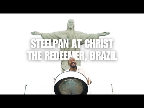 Toqué steelpan en el Cristo Redentor, Brasil 🇧🇷