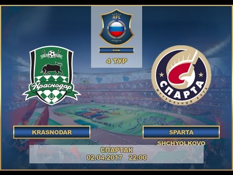 AFL17. Russia. Premier League. Day 4. Krasnodar - Sparta Shchyolkovo.