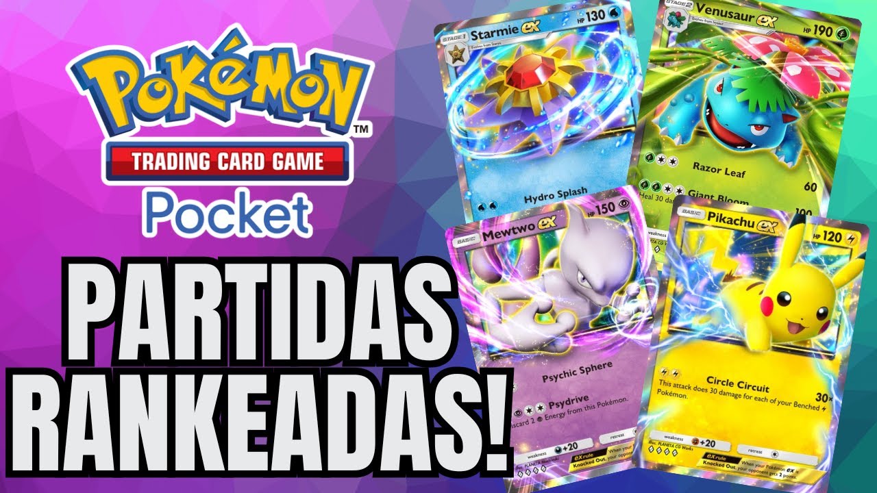 POKEMON TCG POCKET: VAMOS JOGAR PARTIDAS RANKEADAS! Deck dos Inscritos! #shorts