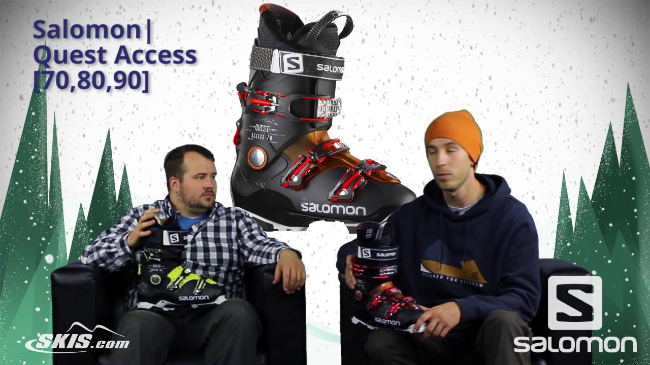 Watch 2017 Salomon Quest Access 70, 80, and 90 Mens Boot Overview by SkisDotCom Now 2017 Salomon Quest Access 70, 80, and 90 Mens Boot Overview by SkisDotCom