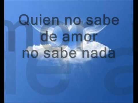 MARIDALIA HERNANDEZ QUIEN NO SABE DE AMOR NO SABE NADA