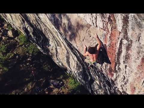 Andy climbing at niemisel