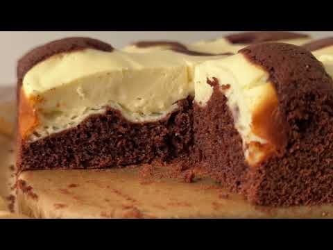 Schokoladenkuchen mit Quark & Kirschen 🍫🍒 Zart, aromatisch & einfaches Rezept