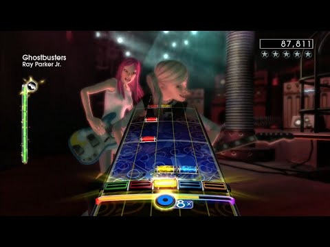 👻 Rock Band 2 Deluxe - Ghostbusters (Hard Guitar 100% FC, 104,231 🌟🌟🌟🌟🌟)