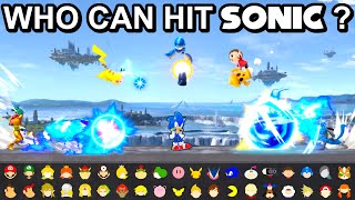 Which Projectile Is FASTER Than SONIC ? - Super Smash Bros. Ultimate