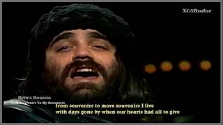 Demis Roussos From Souvenirs To Souvenirs (lyrics) [HQ]