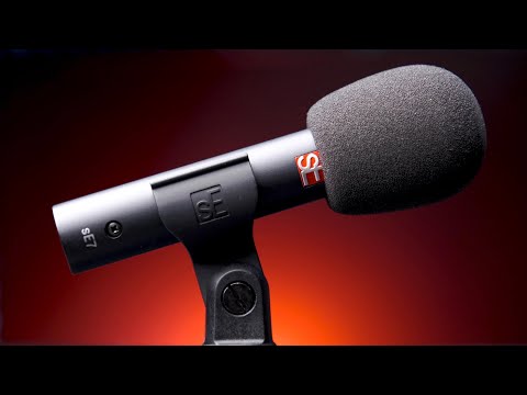 sE Electronics sE7 Small Diaphragm Cardioid Condenser Microphone Matched Stereo Pair 2018 - Present - Black image 5