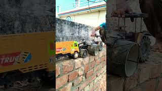 Ayush viral bacha #dj tractor 🚜 #automobile #compacttractor #gadiwaladj #toys #toyswala #minitractor