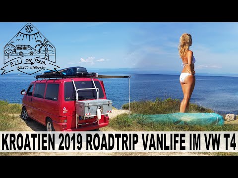 VW T4 RoadTrip Vanlife Kroatien 2019 Vlog Camper Low Budget Bulli Ausbau