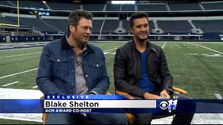 Blake Shelton Suke Sryan ready for ACM awards