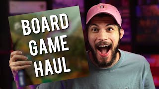 Summer Board Game Haul! 2022 What Games Did I Just Buy?