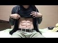 仮面を被って腹筋を披露してみた12