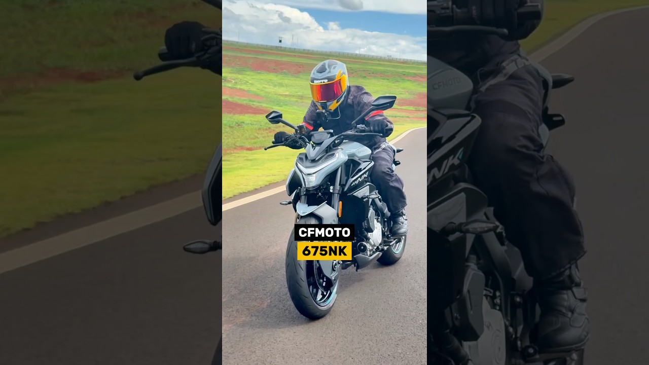 5 Lançamentos CFMoto (1 de 5): CFMoto 675NK #motos