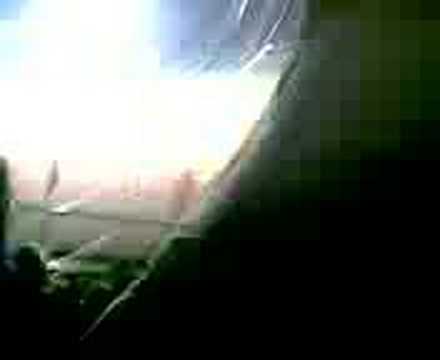 Shels fans in Morton Stadium, Santry.