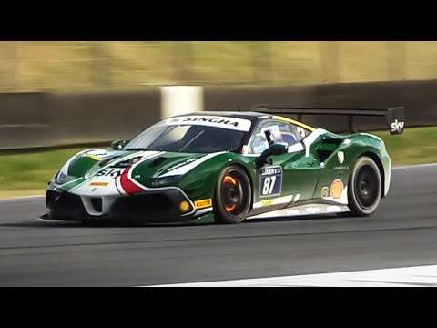 2020 Ferrari 488 Challenge Evo Racing at Mugello Circuit!
