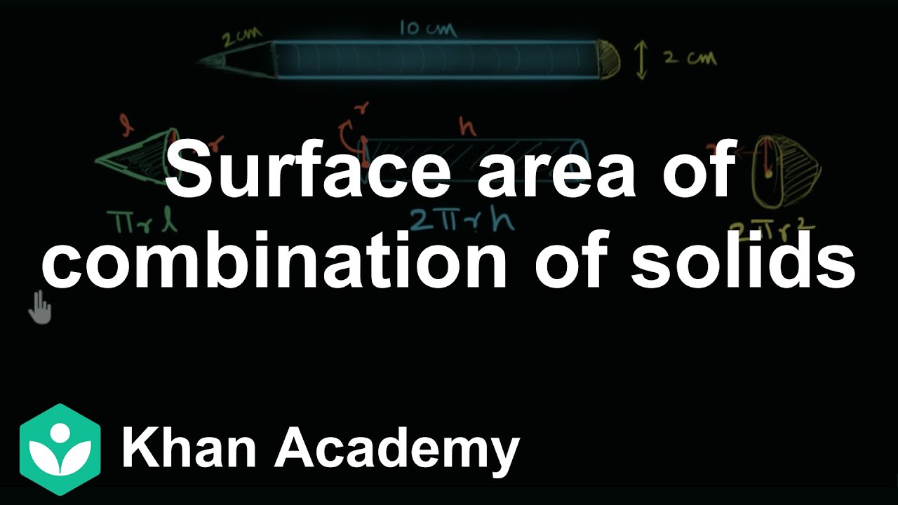 Surface area of combination of solids | Surface area and volume | Class 10 (India) | Math