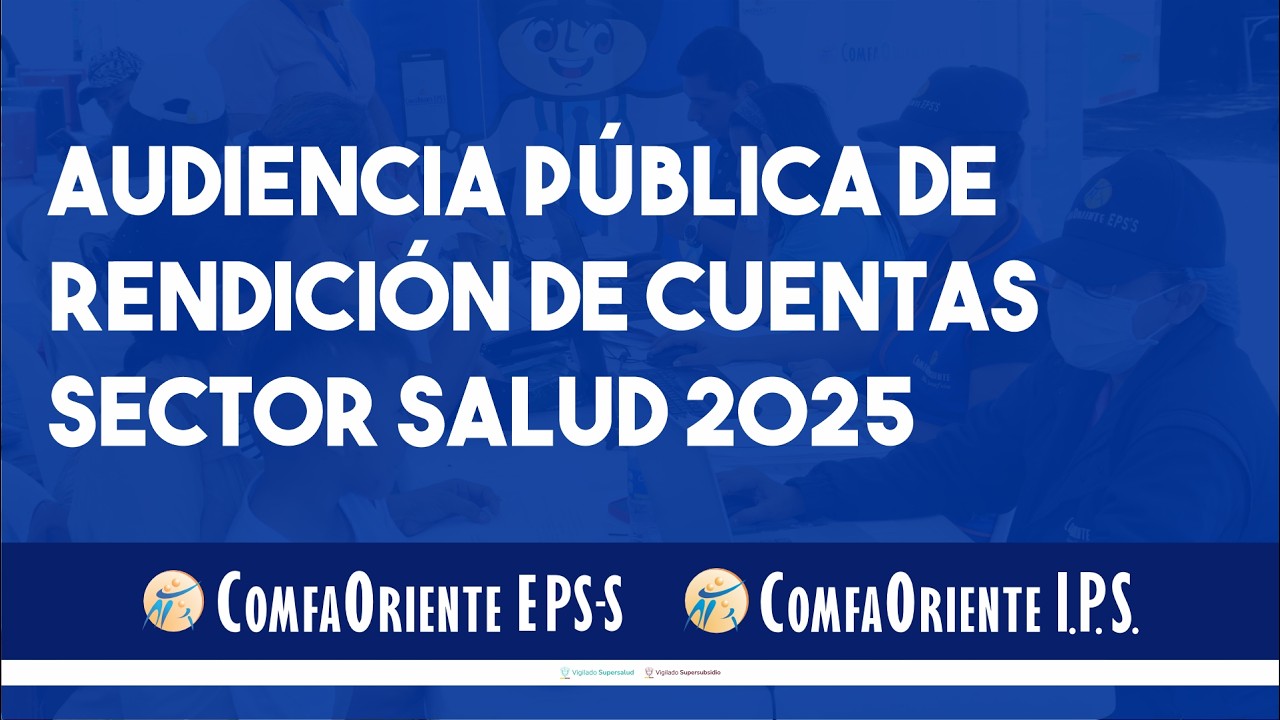 Audiencia pública de rendición de cuentas vigencia 2025