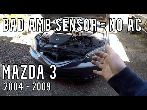 Mazda 3 No AC, Bad AMB Temp Sensor